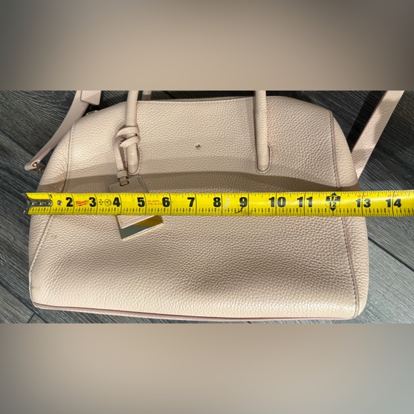 Kate Spade Pink Pebble Leather Handbag - with Pink Interior - Picture 7 of 7